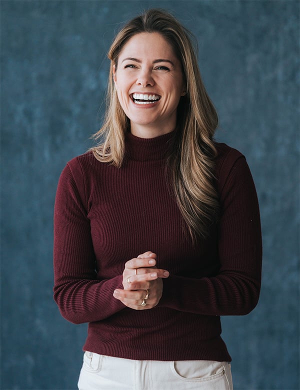 Vrouwelijk model met blond haar Fauve
