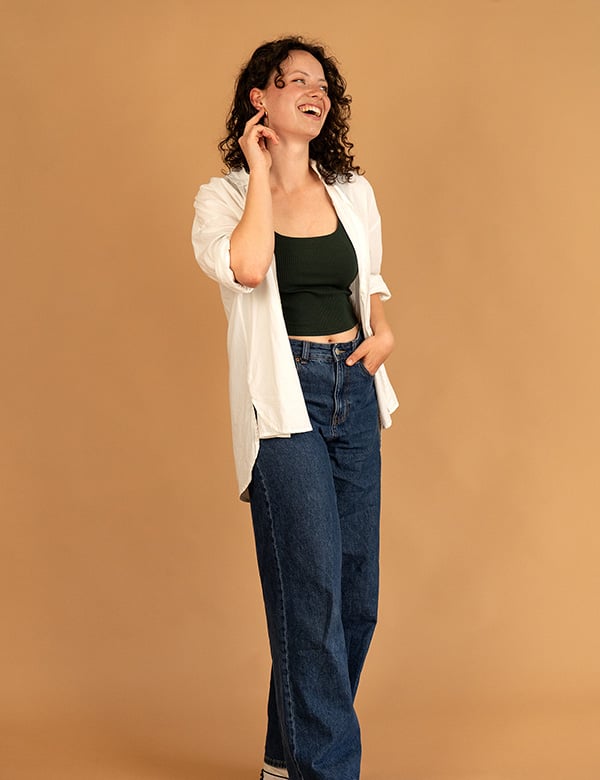 Vrouwelijk model Fiene S.
