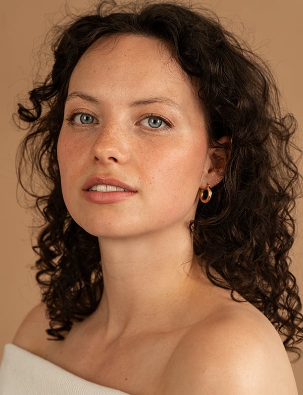 Vrouwelijk model Fiene S.