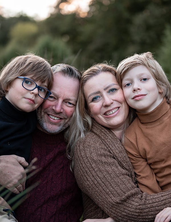 Kindermodel met blond haar Finn