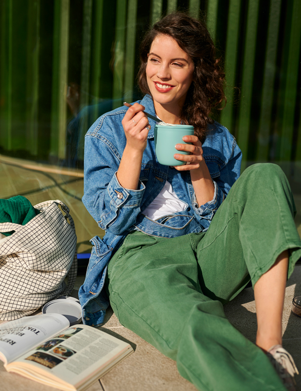 Vrouwelijk model met bruin haar Fleur