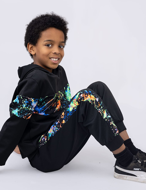 Kindermodel donker haar Gabriel