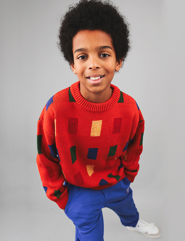 Tienermodel met donker haar Gabriel A.