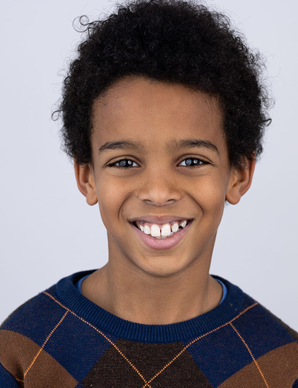 Kindermodel donker haar Gabriel
