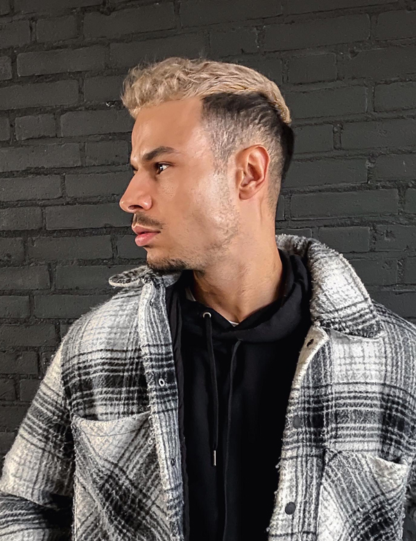 Mannelijk model Giancarlo