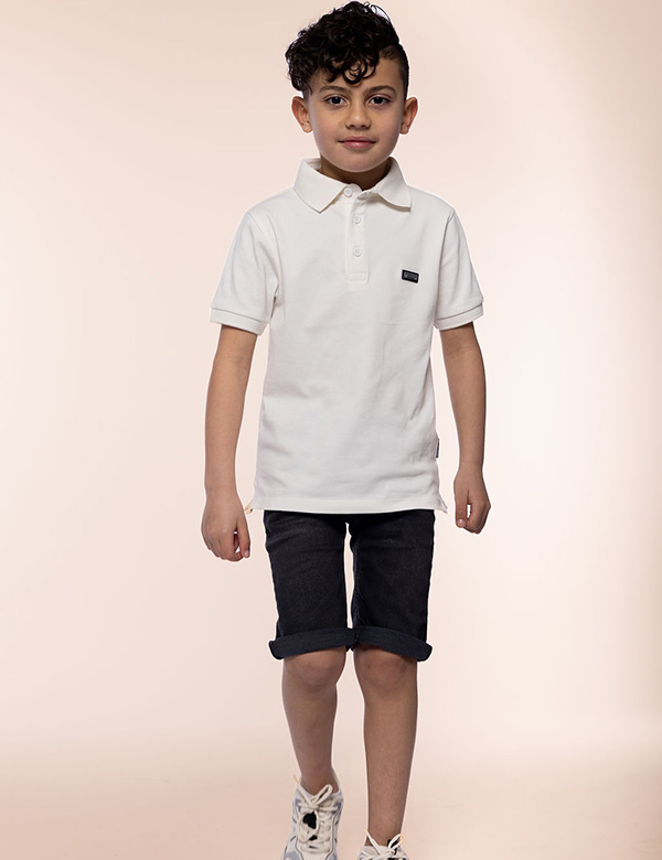 Kindermodel zwart haar Hamza