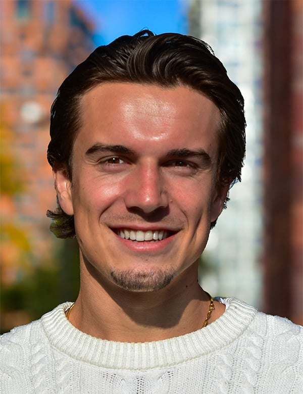 Mannelijke model huib b.