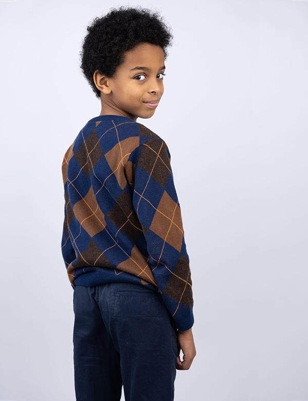 Kindermodel donker haar Gabriel