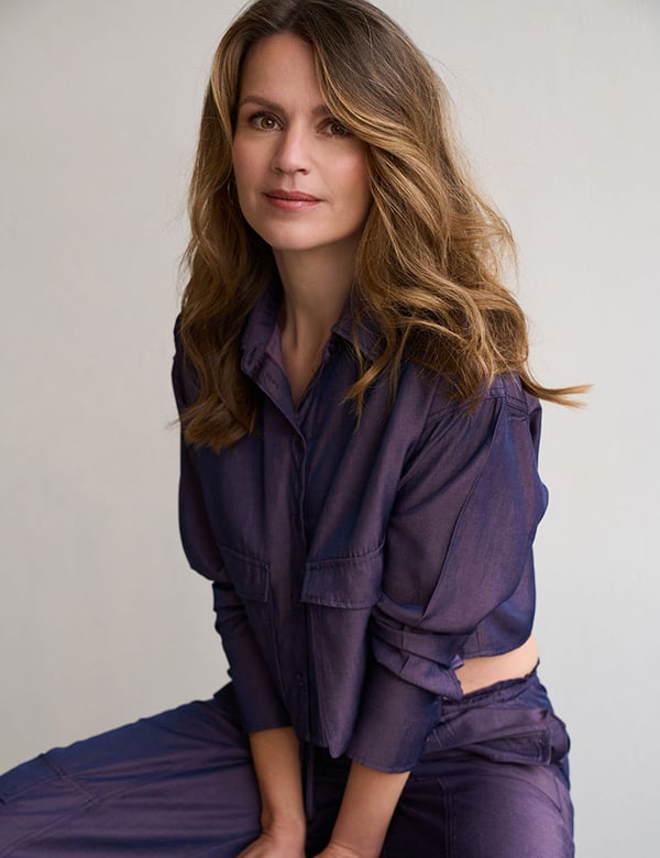 vrouwelijk model met bruin haar Imke Wa.