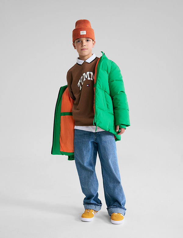 Kindermodel jongen met bruin haar Ismail