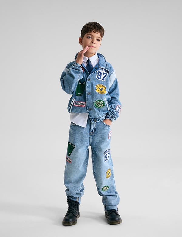 Kindermodel jongen met bruin haar Ismail