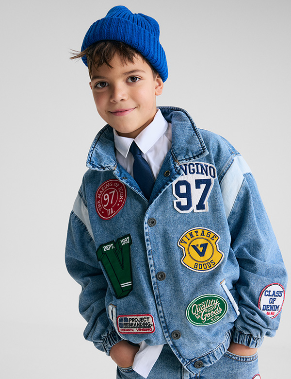 Kindermodel jongen met bruin haar Ismail