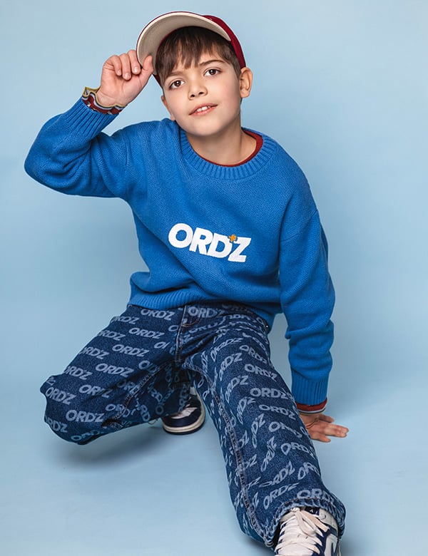 Kindermodel jongen met bruin haar Ismail