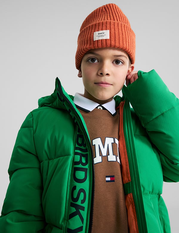 Kindermodel jongen met bruin haar Ismail