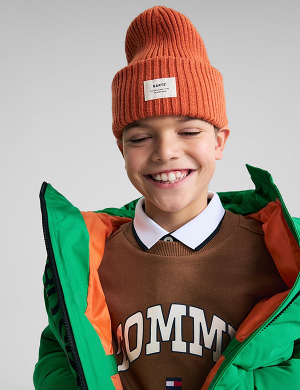 Kindermodel jongen met bruin haar Ismail