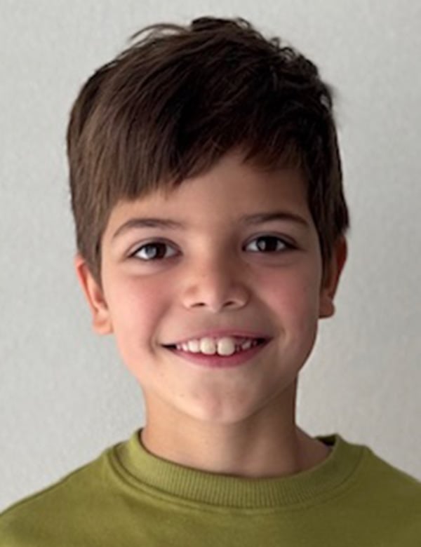 Model Kindermodel met bruin haar ismail