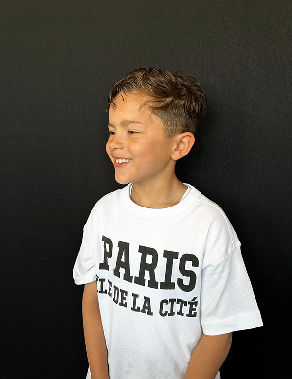 Kindermodel bruin haar Jace