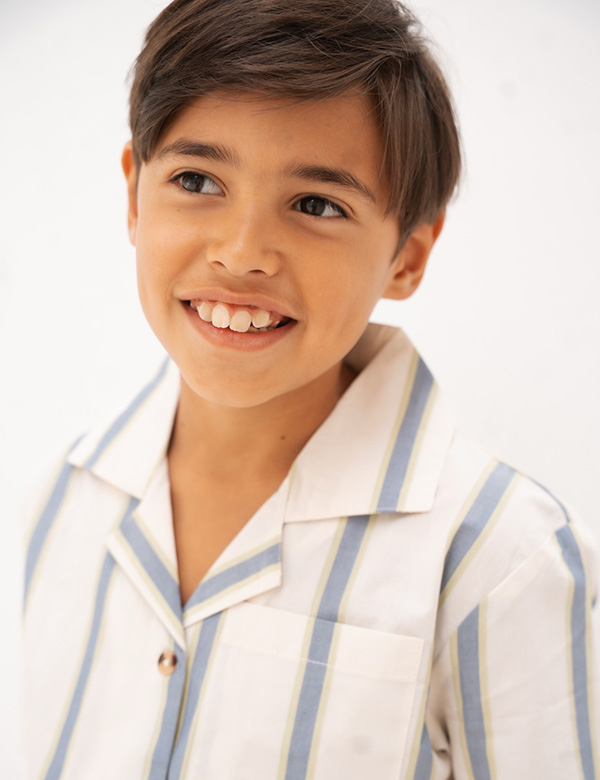 Kindermodel met bruin haar Jairo