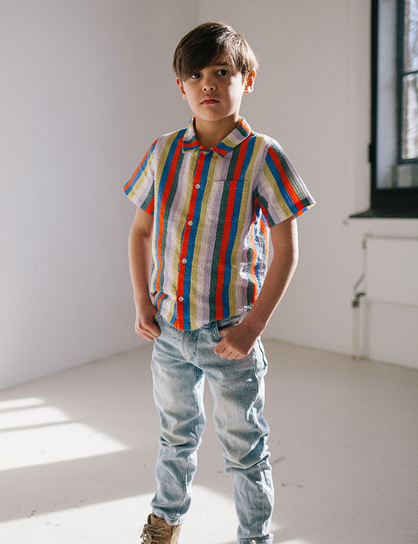 Kindermodel met bruin haar Jairo