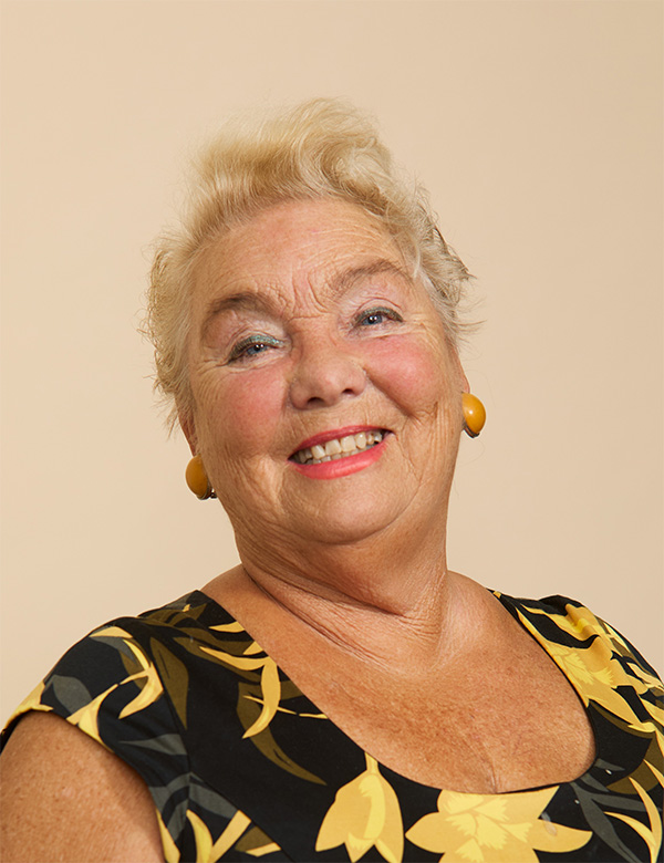 Vrouwelijk senioren model Janette L.
