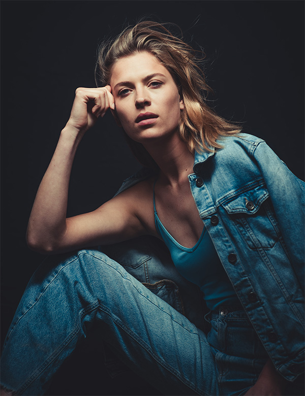 Vrouwelijk model Janneke K.