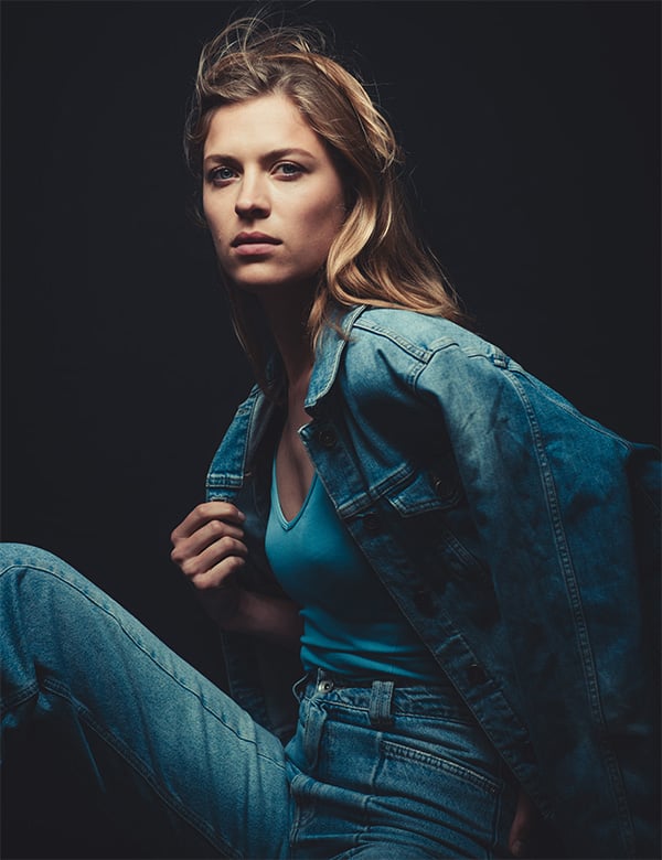 Vrouwelijk model Janneke K.