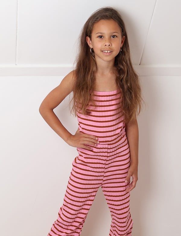 Kindermodel met bruin haar Jayda