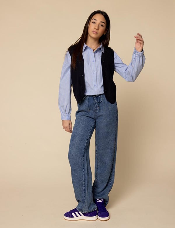 Kindermodel met bruin haar Jazz-Lynn S