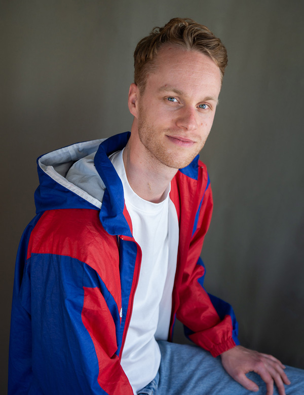 Mannelijk model Jeroen Si.