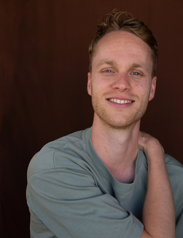 Mannelijk model Jeroen Si.