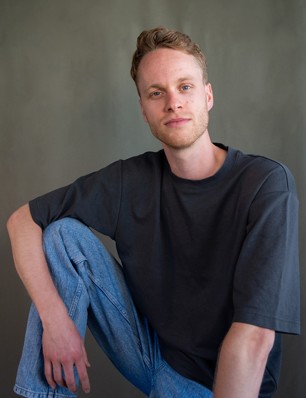 Mannelijk model Jeroen Si.