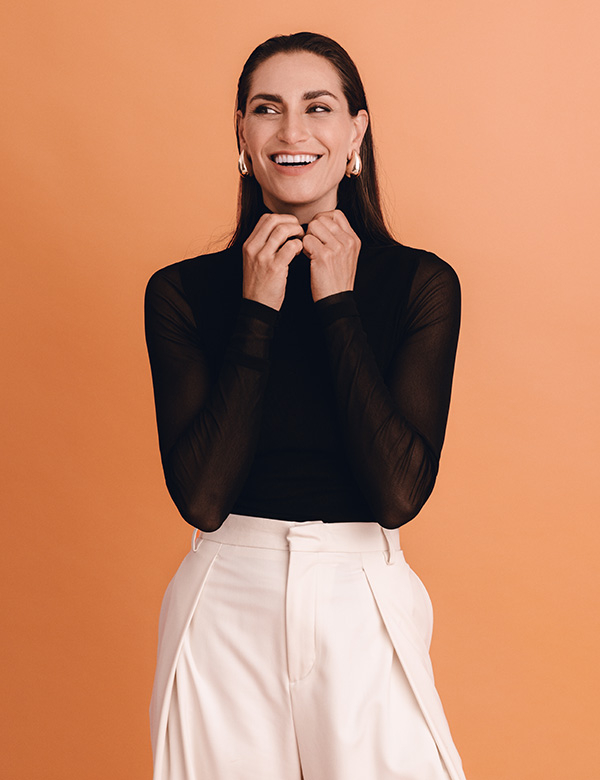 Vrouwelijk model Jesse Li