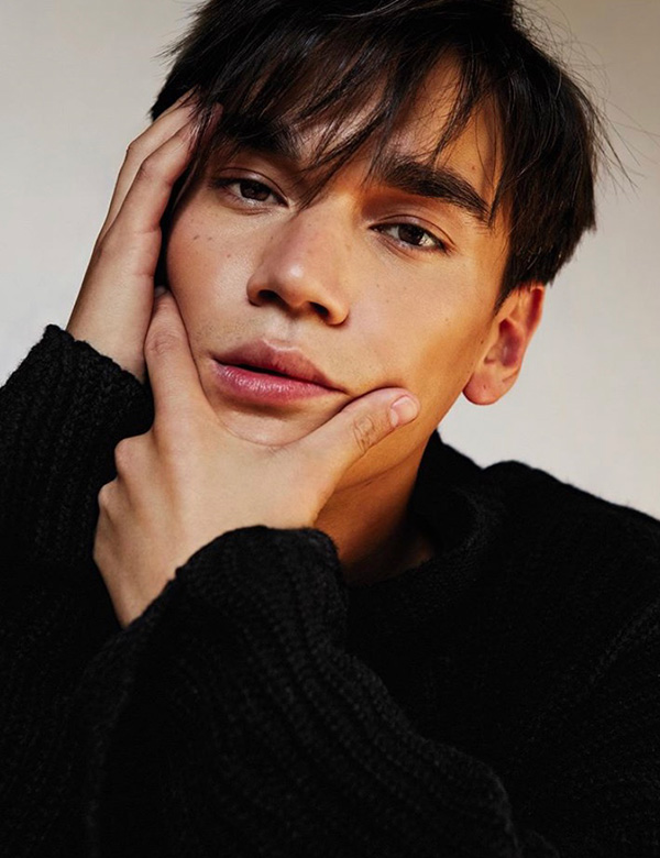 Model heren bruin haarJessey R