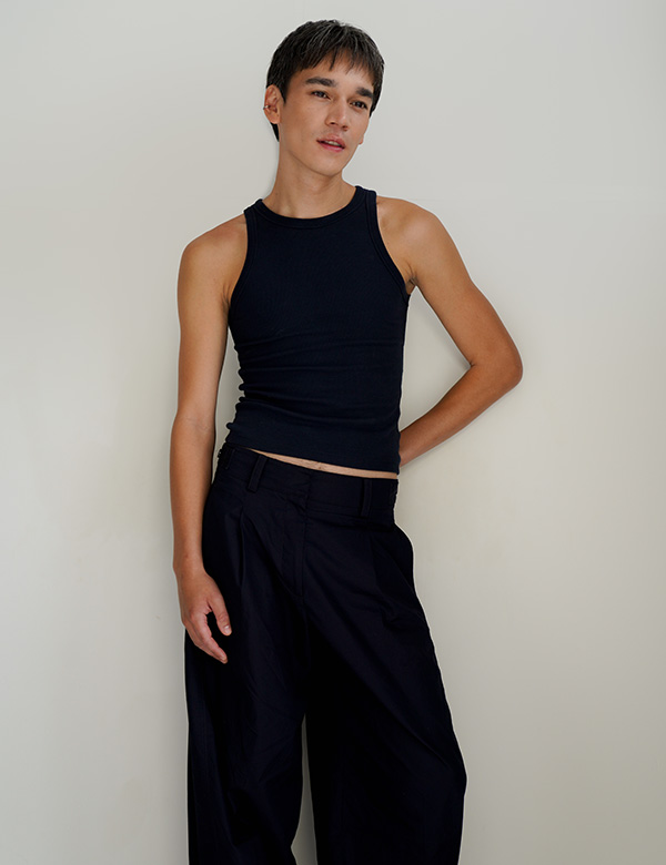 Mannelijk model met donker haar Jessy