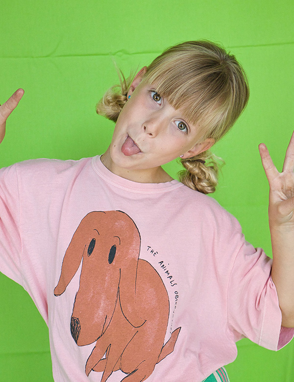 Kindermodel met lang blond haar Jutta