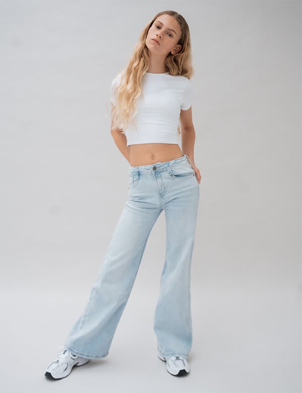 Kindermodel blond haar Kaylee