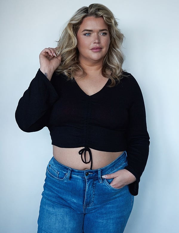 Plus-size model Kelly