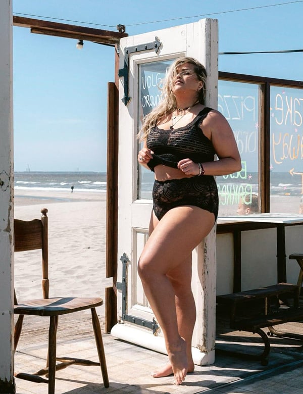 Plus-size model Kelly