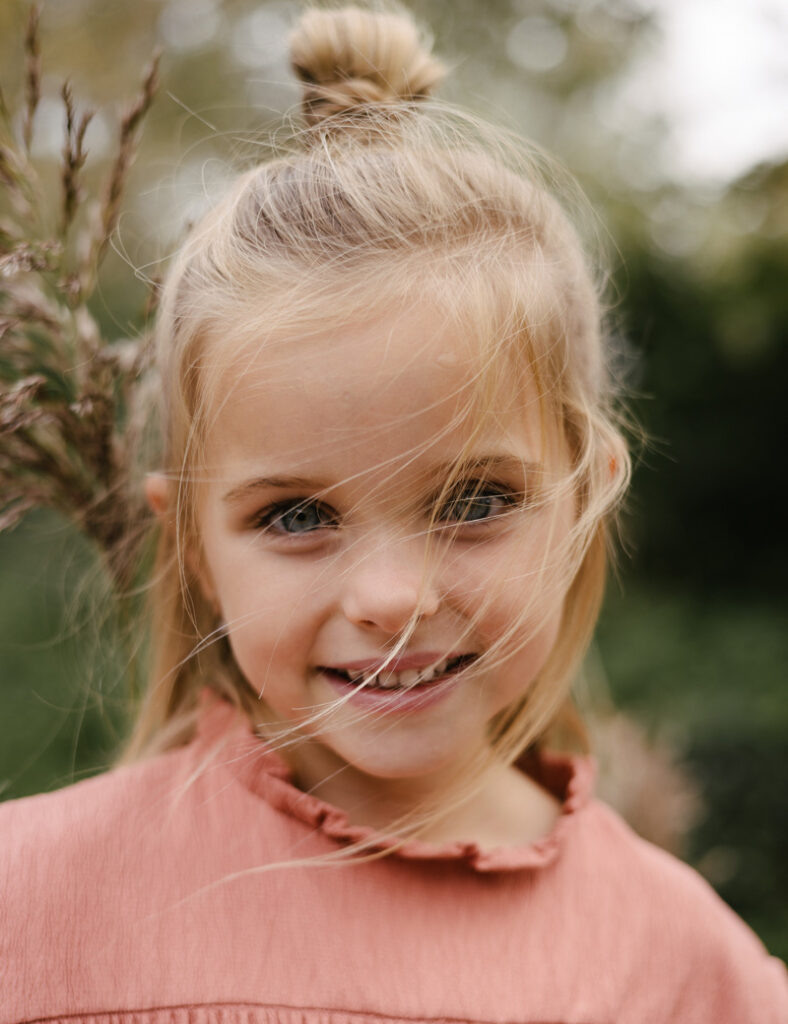 Vrouwelijk model met blond haar Tirza K.