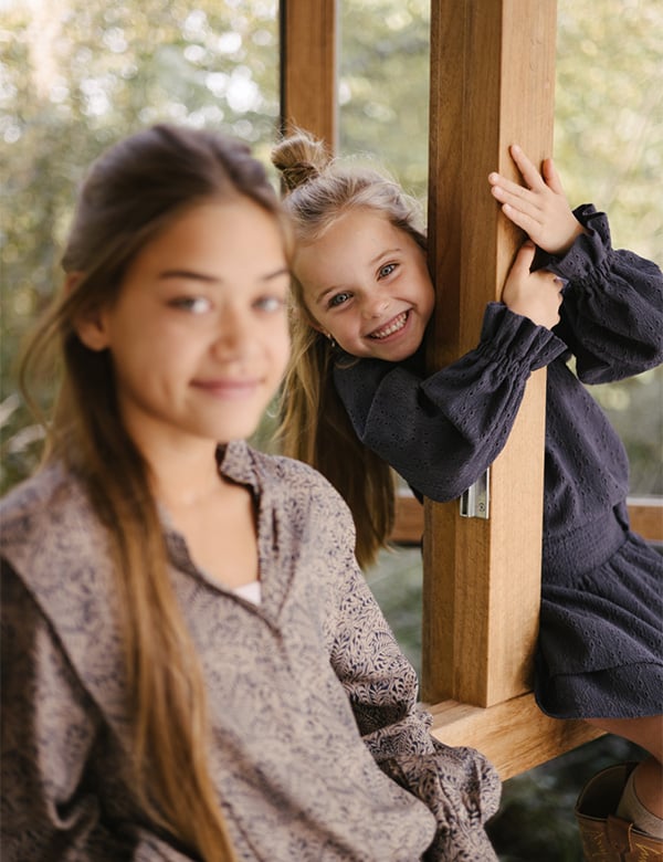 Vrouwelijk model met blond haar Tirza K.