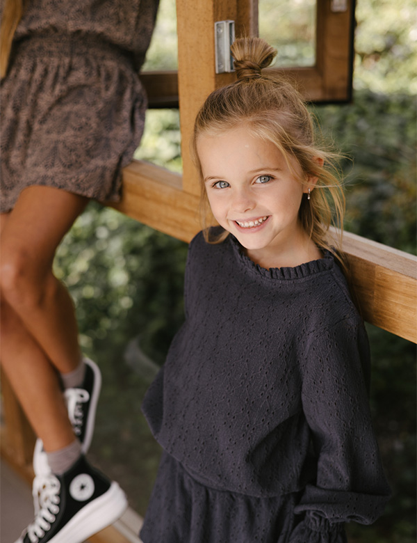 Vrouwelijk model met blond haar Tirza K.