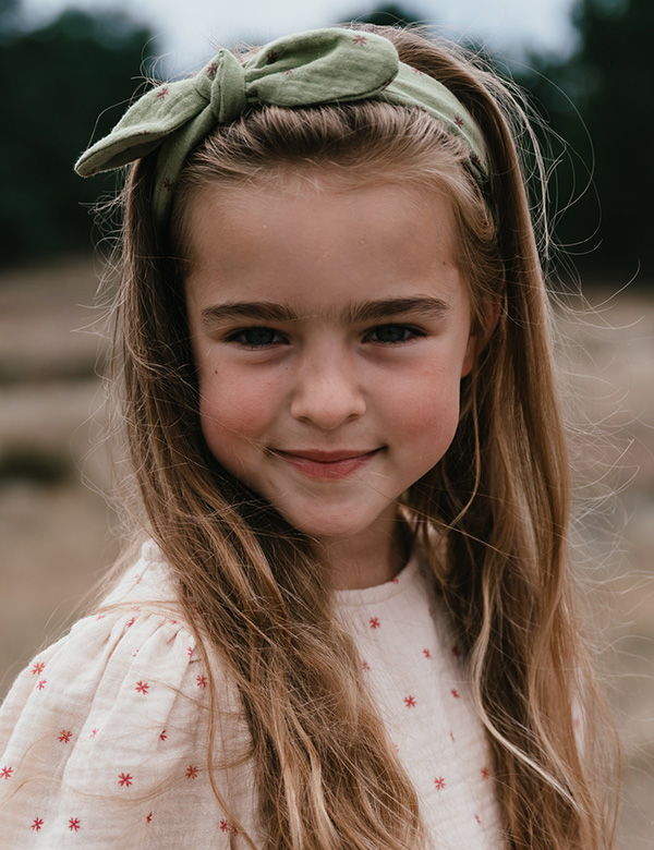 Kindermodel bruin haar lara