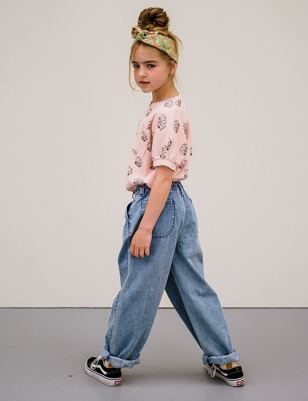 Kindermodel bruin haar Lara