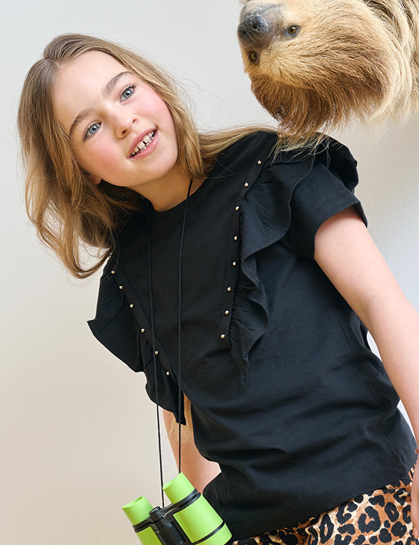 Kindermodel bruin haar Lara