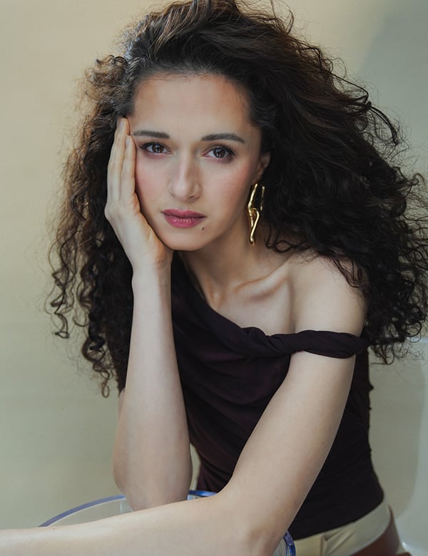 Vrouwelijk model Laura Ma.