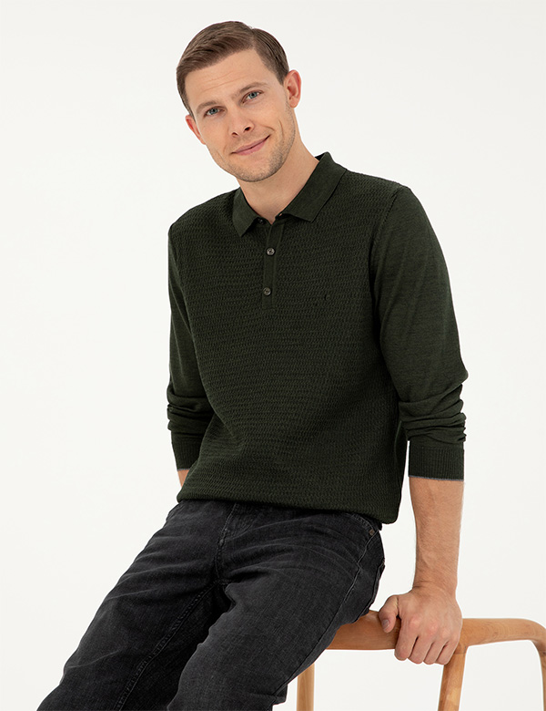 Mannelijk model met donkerblond haar Laurens V.