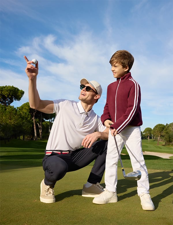 Mannelijk model met donkerblond haar Laurens V.