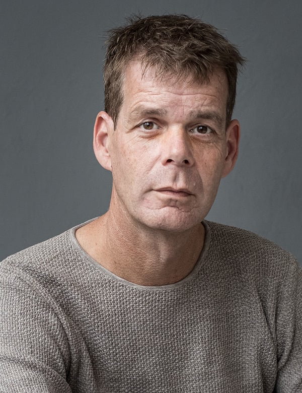 Mannelijk model met kort haar Leander