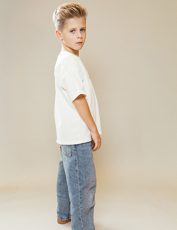 Kindermodel met blond haar Liam H.