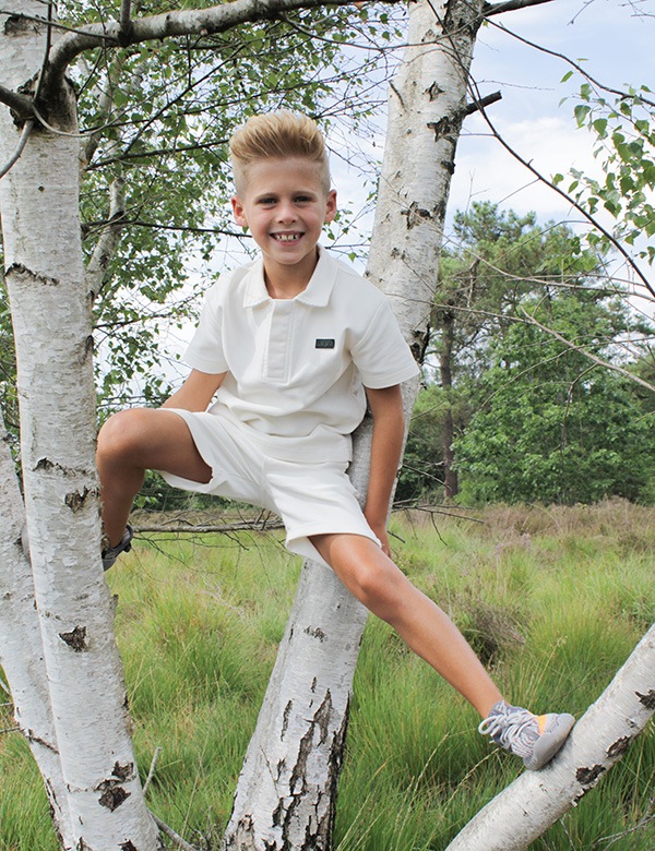 Kindermodel met blond haar Liam H.
